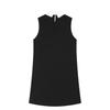 Autumn European and American Women's Clothing Knot Button Sleeveless Dress