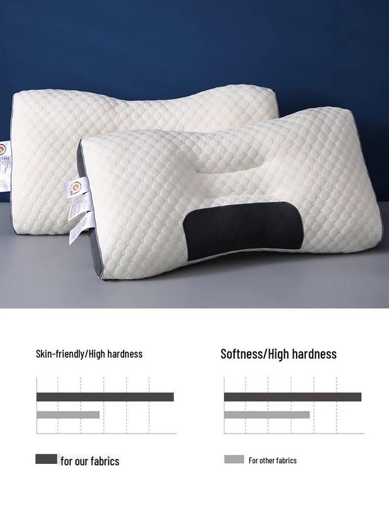 3D Spa Strickbaumwolle Massagekissen - Schlafhilfe & Nackenstütze