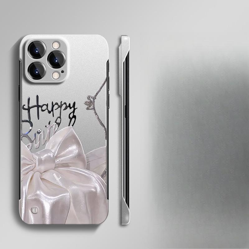 

Шелковая подставка-бант подходит для чехла iPhone 15 14pro, который является ультратонким, безрамочным, создает ощущение голого телефона и является передовым X Redmi K40/K40 Pro