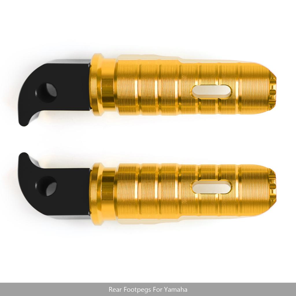 Rear Foot Pegs For YAMAHA MT-10 FZ-10 MT-09 FZ-09 MT-07 FZ-07 YZF R3 R25