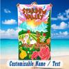 Beach Towel Custom Name Text, Quick Dry Large Towel For Beach HomeStardew Valley