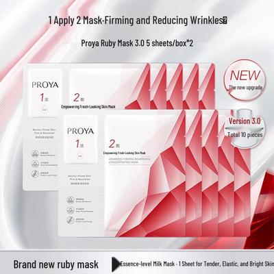 Rubin Energie Frische Ausstrahlung Maske