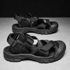 Summer Fashion Sandal Men Large Size 46 Outdoor Men's Hiking Sandals Athletic Sports Beach Shoes for Men Closed Toe Slippers