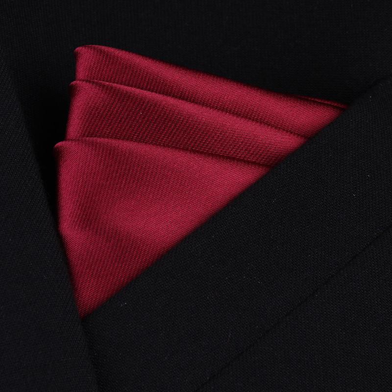 Herren Anzugtaschentuch Quadratisches Tuch Herrenhemd Taschentuch Schal Kleid Anzug Brusttuch Seidentuch Brusttuch Klein Weiß