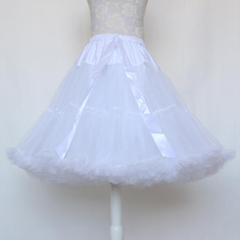 Adult Puff Skirt - Super Puffy Cosplay Crinoline Mesh, Soft Girl Lolita Princess Dress