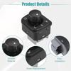 1K0959565J for Volkswagen Jetta Golf mk5 mk6 tiguan CC Passat B6 B7 Rear View Mirror Switch Adjustment Knob Car Accessories