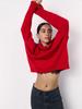 076 High Collar Autumn Winter Loose Knitwear Sweater - New Style for Europe, America, and Russia