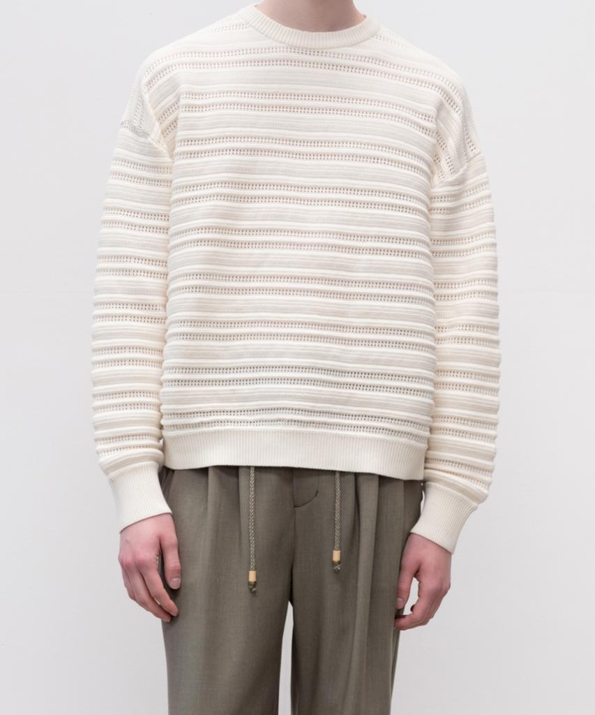 MINAV Supreme Three-Puck Elastic Waist Wide Pants [Martini Olive]