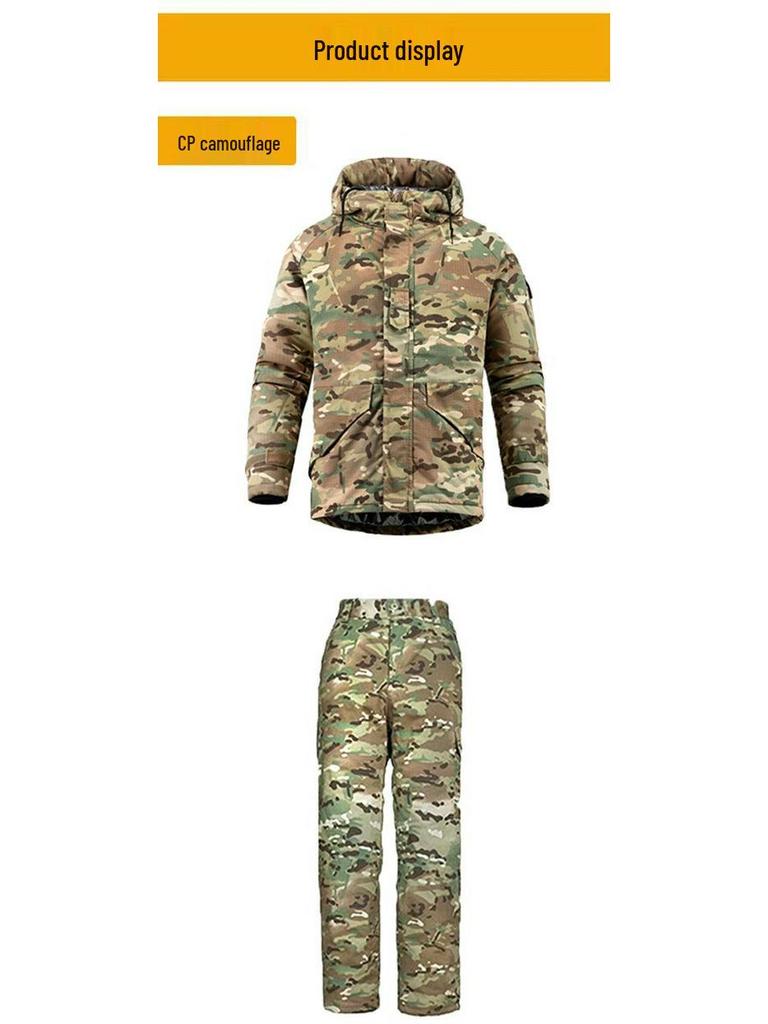 Premium G8 Heat Reflective Waterproof Men's Cotton-Padded Jacket for Extreme Cold