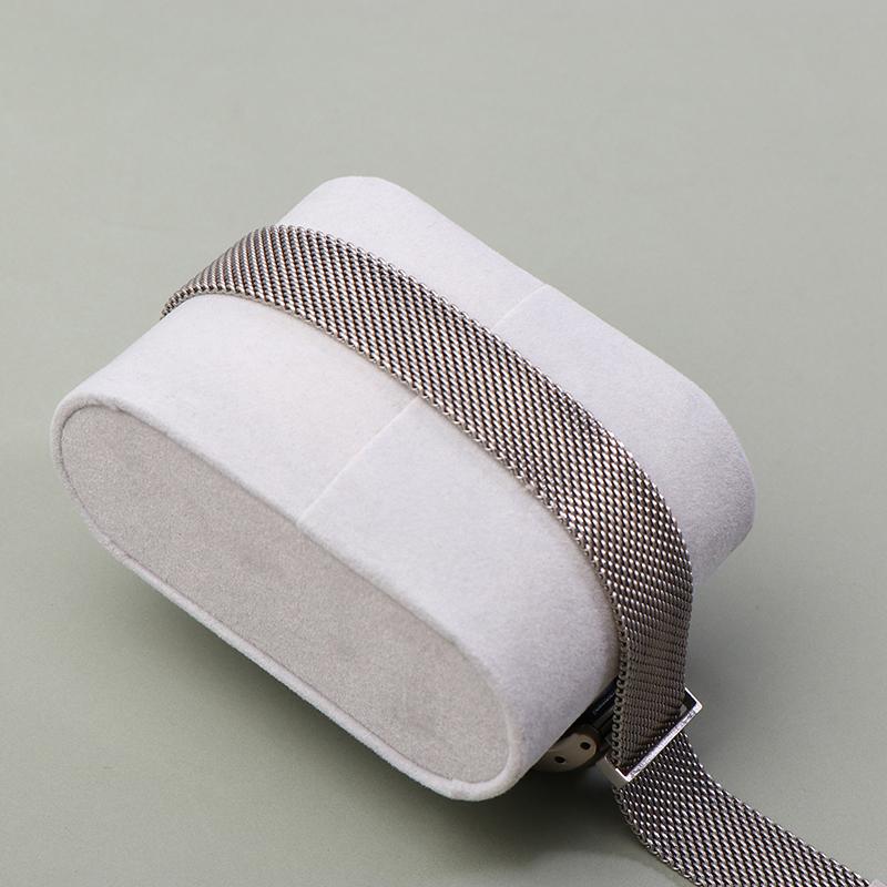 1Pc Velvet Bracelet Watch Pillow Jewelry Exhibition Trays Storage For Display Watch Bracelet Necklace Display Stand Holder