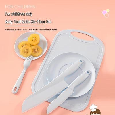 Kids' Safe 6-Piece Kitchen Tool Set