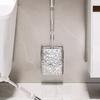 Toilet Brush Deep Cleaner Silicone Toilet Brushes with Flexible Bristles Toilet Brush with Quick Drying Holder Set
