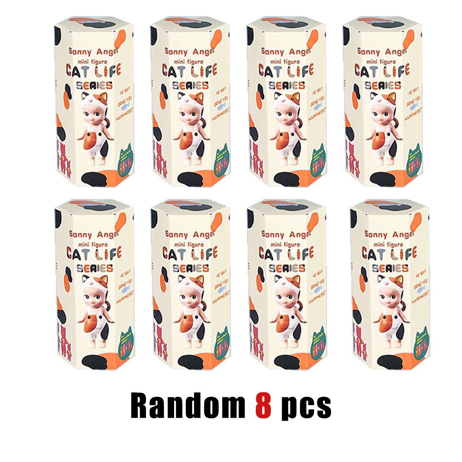 S Angel Little Angel Doll Cat Life Series Blind Box Doll Keychain Pendant Handmade Pendant Gifts