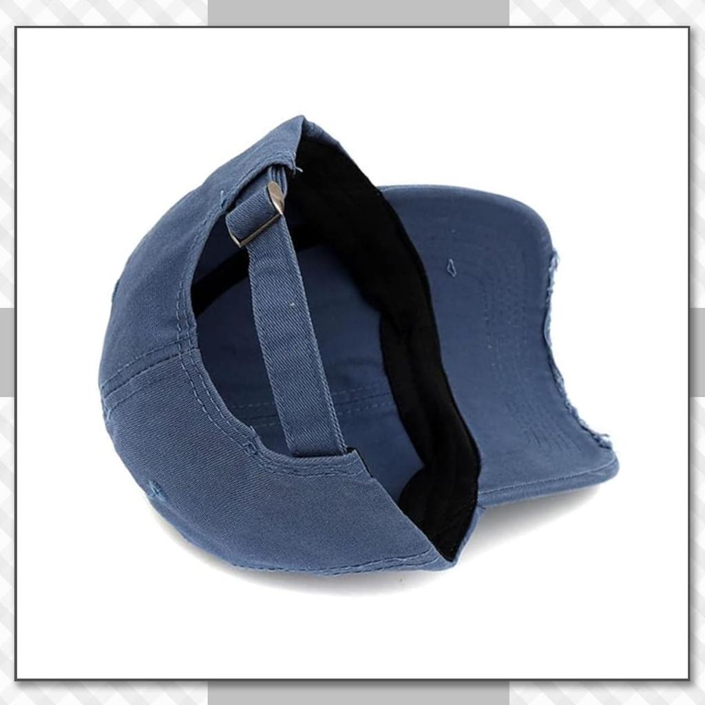 Chrome Crane CB200 Distressed for Men and Women (Black) Hat, Finish, Casual, Adjustable, Stylish,