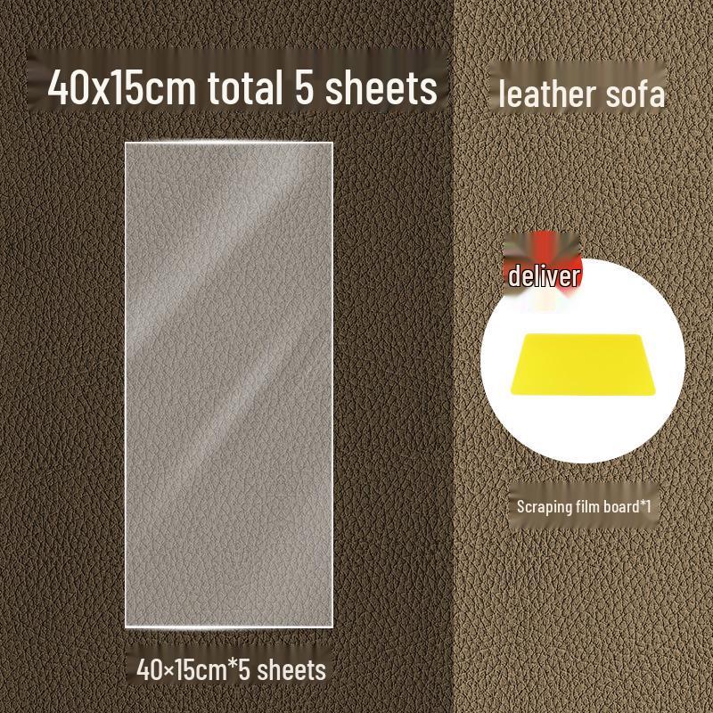 Spot Anti-Scratch Stickers: 5-Piece Set for Leather Sofa Protection from Cat Scratches