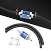 1 Set Motorbike Replaceable Accessories Motorcycle 8mm Inline Gasoline Oil Filter Glass Engine Gas Fuel Hose Clip CNC Tool Kit