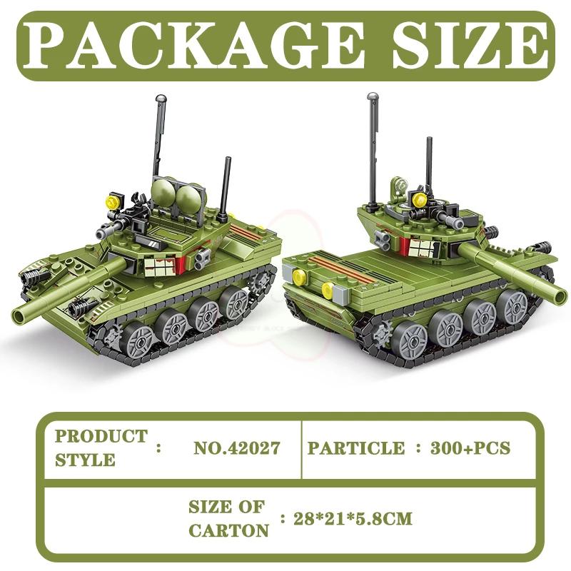 Militärische Kampfpanzer Fahrzeuge WW2 Armee Soldat Figuren Bausteine Kinder Spielzeug für Kinder Jungen