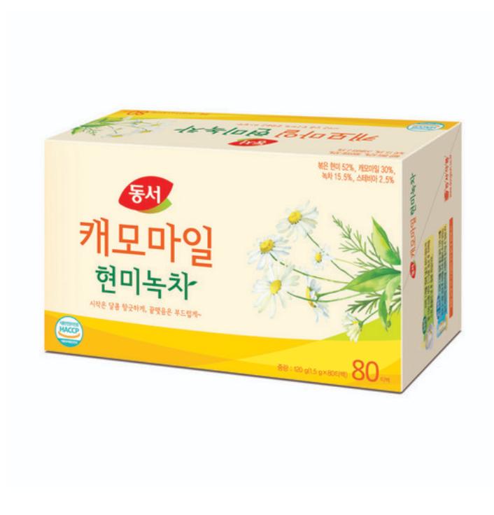 

Ромашка Коричневый Рис Зеленый Чай 80 Чайных Пакетиков 1 box