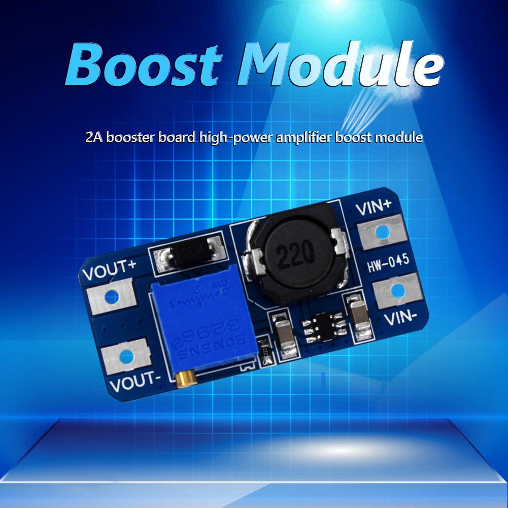 

HW-045 2V-24V Регульований підсилювальний модуль 2A DC Step Up Power Board Converter