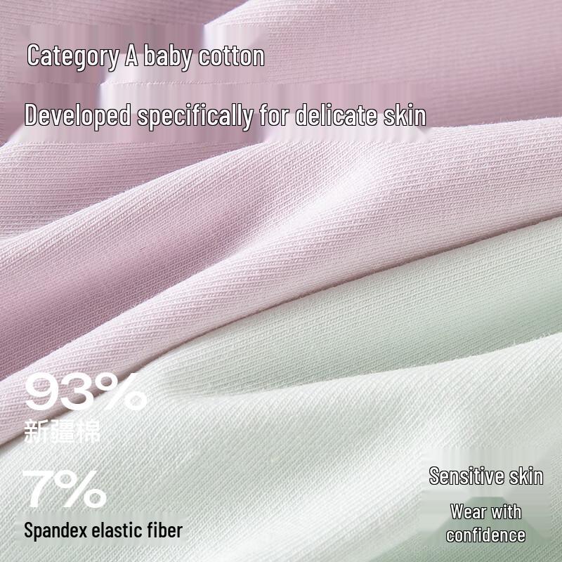 

Guniangjia Women s 0-Dye Cotton Seamless Antibacterial Boy Shorts 2XL