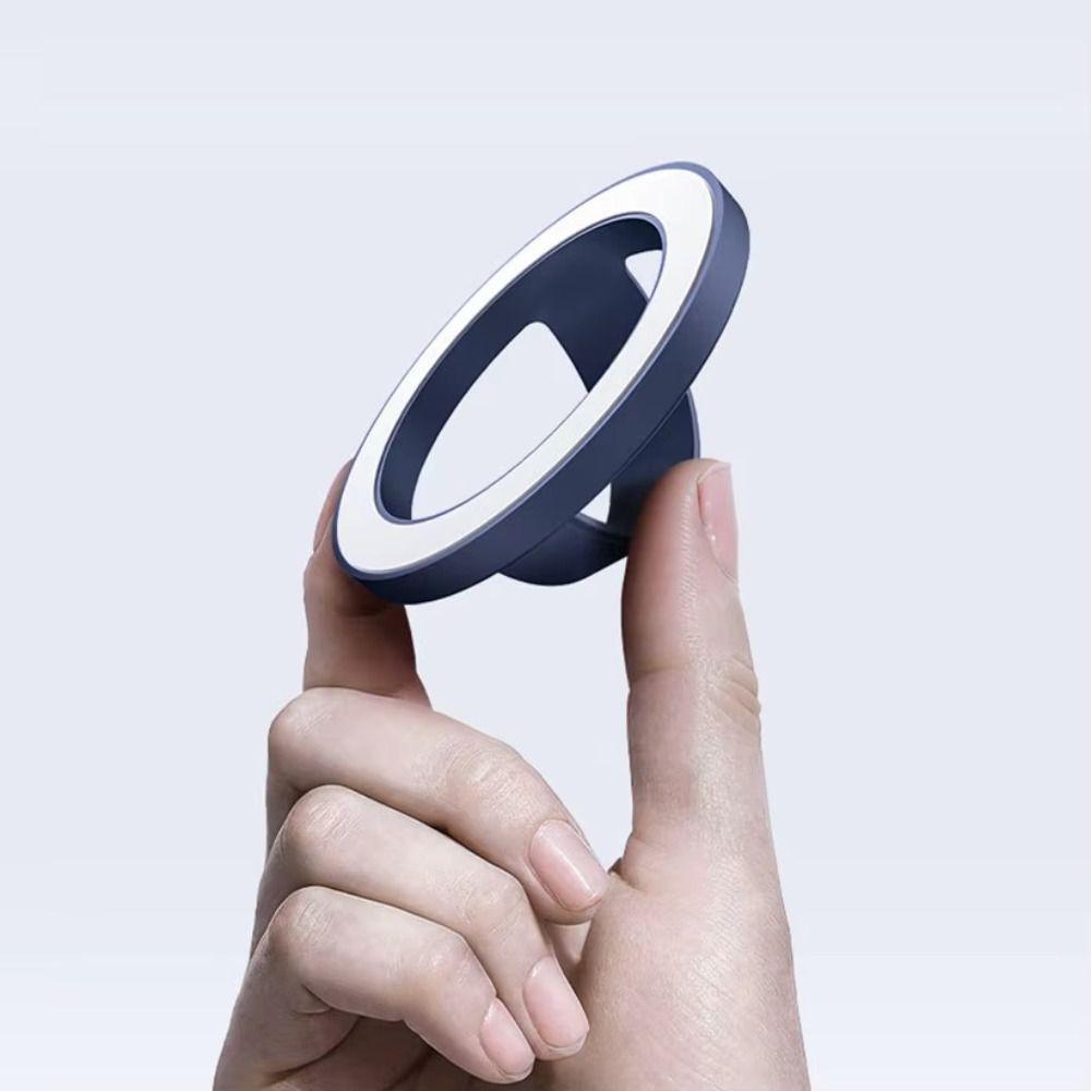Anti-fall Magnetic Phone Back Grip For Magsafe Phone Mount Portable Finger Ring Holder  Universal