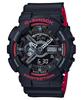 G-SHOCK Men's Resin 200M Water Resistant Digital Shock Resistant Quartz Watch GA-110HR-1A