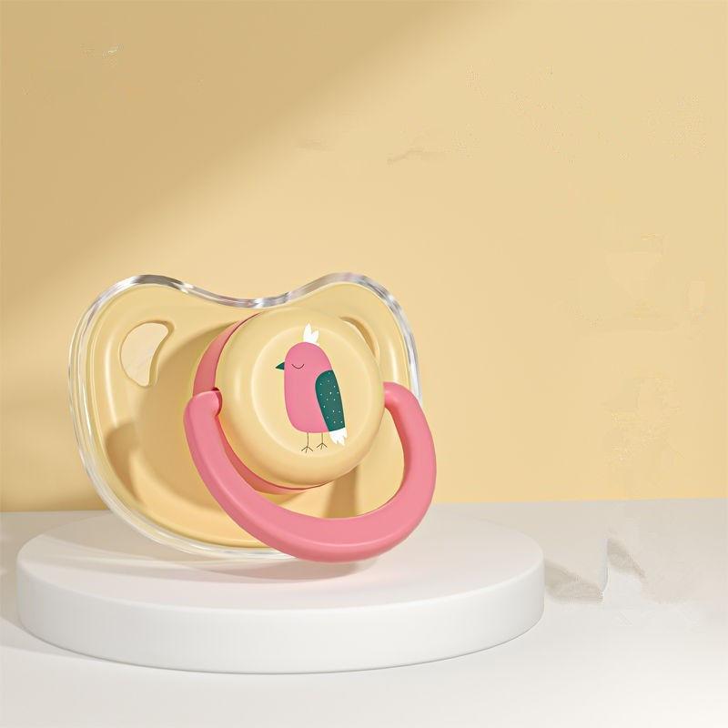 

Pet Dog Baby Silicone Pacifier Pet Calming Pacifier Chew Toy Food Grade Silicone Pacifier Dogs Accessoires Pet Gift жовтий