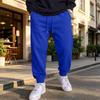 Men's Casual Joggers with Elastic Waistband and Tapered Sweatpants for Athletic Wear