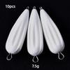 10pcs Slow Sinking or Floating Water Throwing Aid Assistance Fishing Float Bombard Bobber Carp Lure Tackle