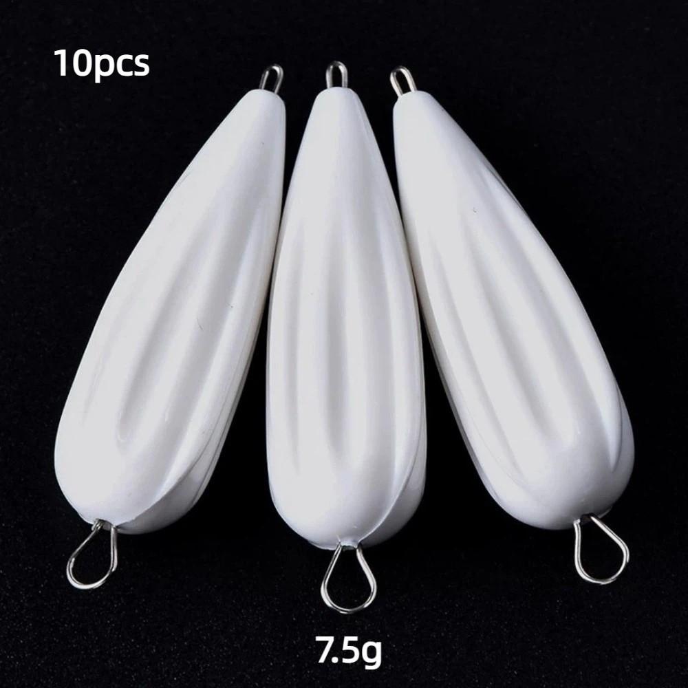 10pcs Slow Sinking or Floating Water Throwing Aid Assistance Fishing Float Bombard Bobber Carp Lure Tackle