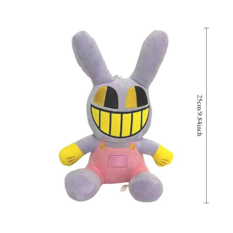 25CM Erstaunliche Digitale Puppe Zirkus Magd Jax Plüsch Magisches Kaninchen Clown Cartoon Peripherie Geeignet Fans Haus Sammlung Dekoration