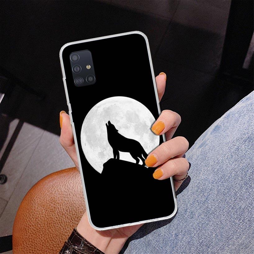 Angry Animal Wolf Fierce Phone Case For Samsung Galaxy A52 A32 A22 A12 A51 A31 A50S A30S A20S A10S Note 20 Ultra 10 Plus S10 A72