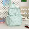 Polo Dot Printed Backpack Women's Large Capacity Backpack Student Schoolbag