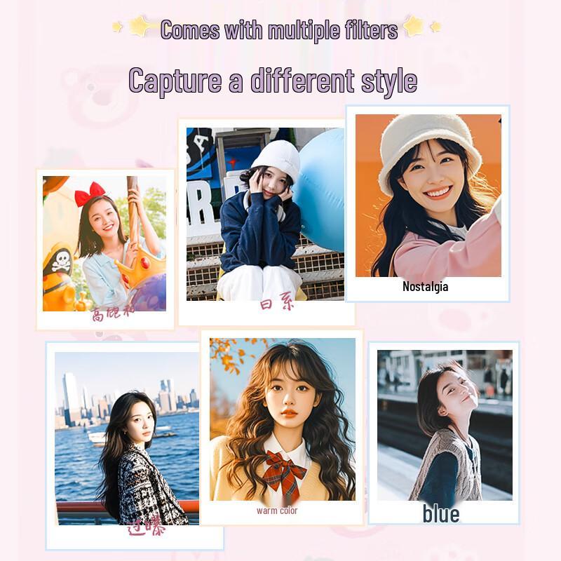 SONGDIAN Disney Strawberry Bear Portable Digital Camera