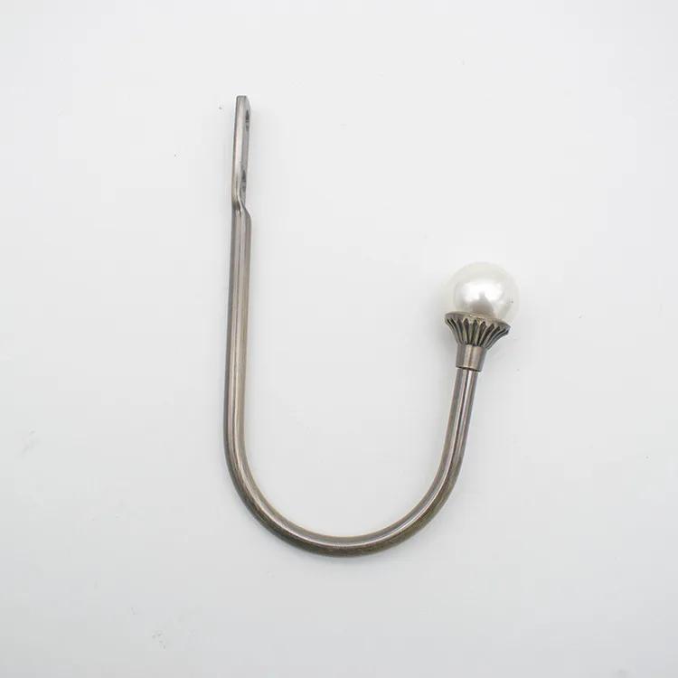 Carved Small Crystal Ball Aluminum Alloy Curtain Wall Hook Crystal Curtain Storage Vacation Home Decoration