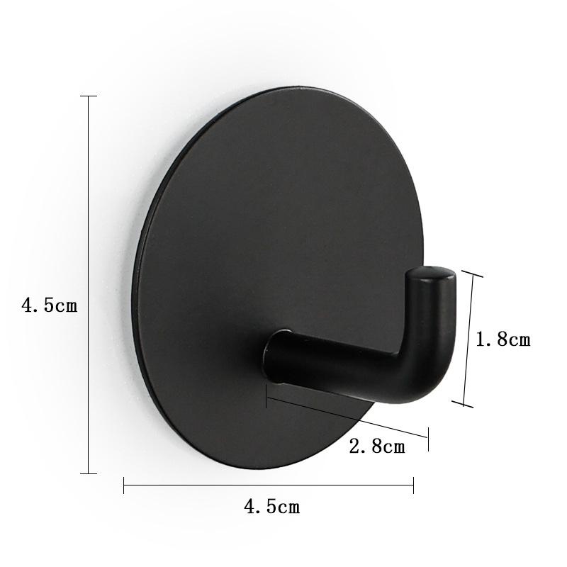 

Клейкий крючок из нержавеющей стали 304 - Прочный, настенный крючок для одежды без сверления