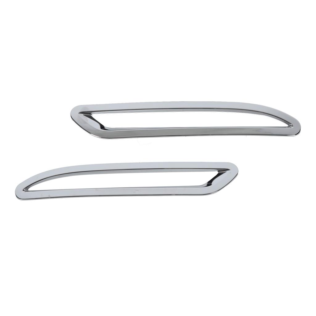 2PCS Rear Fog Light Trim Cover Left Right Decorative Frame Replacement for Benz A‑Class W177 V177 Sedan 2018 and Up