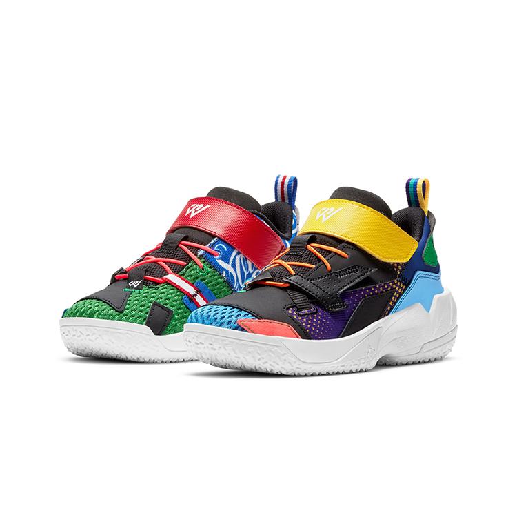 New JORDAN Why Not Zer0.4 Kids' Basketball Shoes Pre school DH0942-100