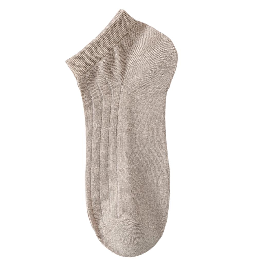 Men Low Cut Socks Thin Breathable Odor Resistant Seamless Ankle Socks Comfortable Soft Fit for Daily Wear Multipack