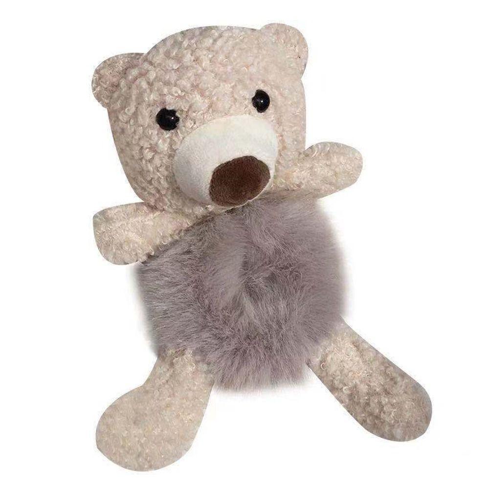 1Pcs Plush Girls Lovely Scrunchies Cute Bear Hair Rope New Hair Band Hair Accessories