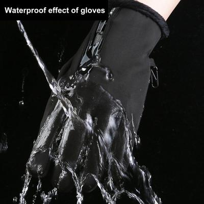 Āra ziemas silti cimdi Skārienekrāns Pirksti Cimdi Pretslīdes Vēja Necaurlaidīgi Ūdensnecaurlaidīgi skriešanai