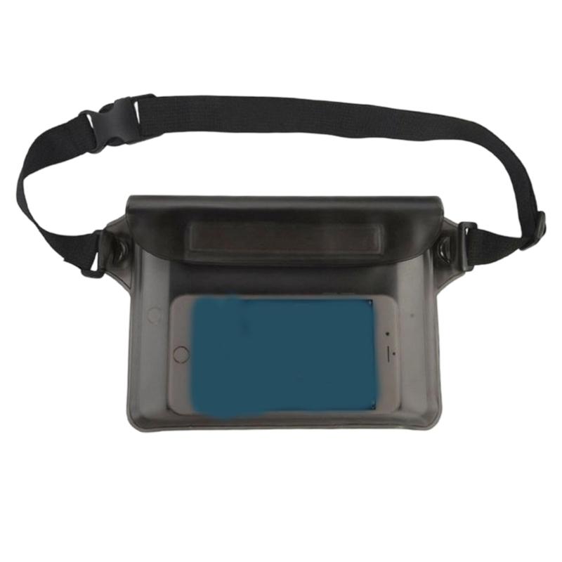 Large Capacity Rafting Waist Pack Underwater Phone Pouch Clear Waterproof Swimming Bag for Pool Beach And Outdoor