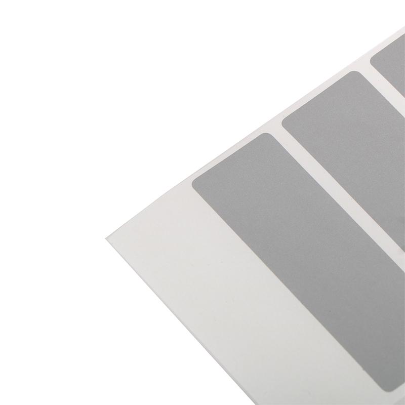 50pcs Children Rectangle Reward Scratch Card Film Coated Stickers Scratch Off DIY Labels Redemption Vouchers