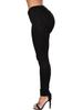2024 Trendy Women's Ripped Denim Pencil Pants - European & American Style, Hip-Hugging Design