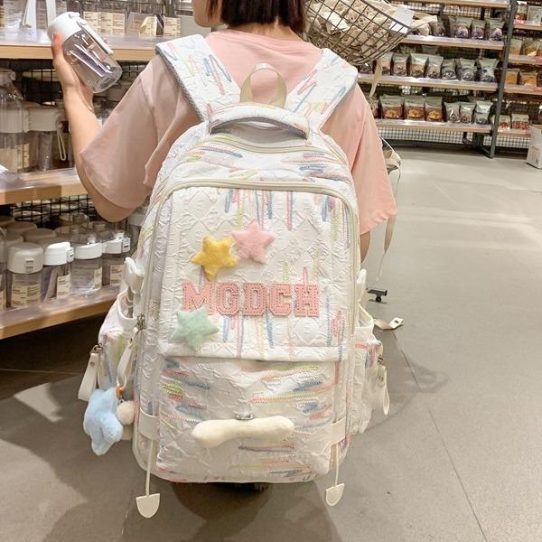 Japanse Ins Wind Vrije Tijd Rugzak Niche Design Sense Mode Joker Rugzak Bijles Buitenschoolse Tas.