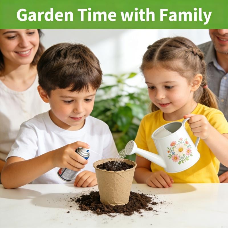100X Sustainable Nursery Cups 8cm Diameter For Growth Development B03E