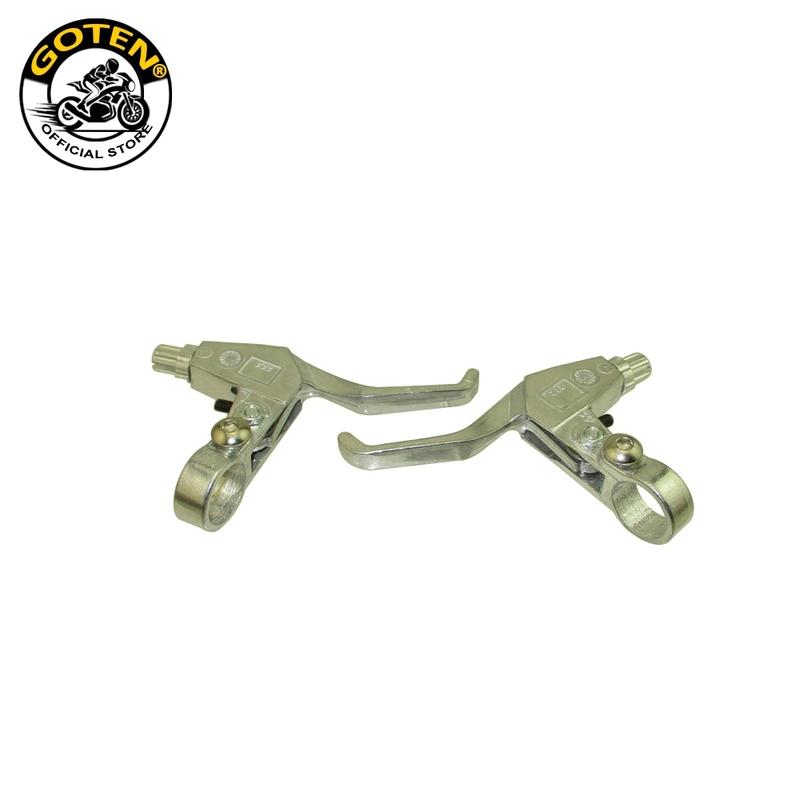 Goten Right Left Brake Levers Set For 43cc 47cc 49cc Gas Scooter Mini Chopper Pocket Dirt Bike