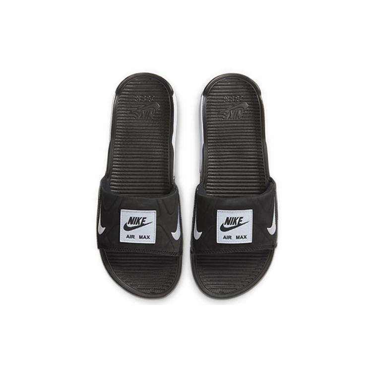 Nové dámské pantofle Nike Air Max 90 Slide černé bílé CT5241-002