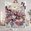 Hollow Knight Blanket Cartoon Game Printed Flannel Blanket for Home Living Room Bedroom Decor New Year Christmas Gift for Fans
