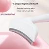 Pet Hair Dematting Brush for Dogs Cats Undercoat Rakes Detangling Shedding Tools for Pet Kitten Puppy Massaging Styling